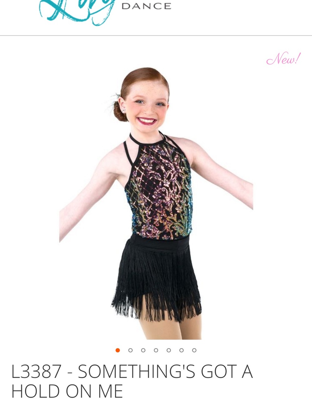 NWT Laylas dance L3387 - SOMETHING'S GOT A
HOLD ON ME
